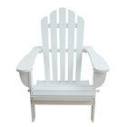 Cadeiras de sala de estar exteriores de madeira brancas da praia da mobília de Soild para luzes do balcão