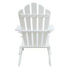 Cadeiras de sala de estar exteriores de madeira brancas da praia da mobília de Soild para luzes do balcão