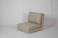 Sofá-cama convertível para salas pequenas, cama de dobramento da tampa removível único do sofá