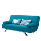 Tela azul de pouco peso Sofa Bed For Home dobrável