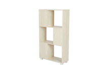 Carvalho branco a três níveis de madeira magro prático de biblioteca para o quarto/sala de visitas