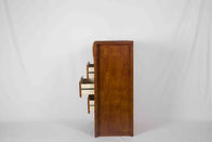 Mobília elegante do quarto da madeira maciça, economia do espaço da tabela de cabeceira da noz