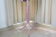 Cremalheira cor-de-rosa do revestimento da entrada do metal com suporte de guarda-chuva, suporte do gancho do revestimento do quarto 2.8kg