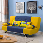 Casa amarela Sofa Bed da marinha convertível do peso de efetivação 28KGS
