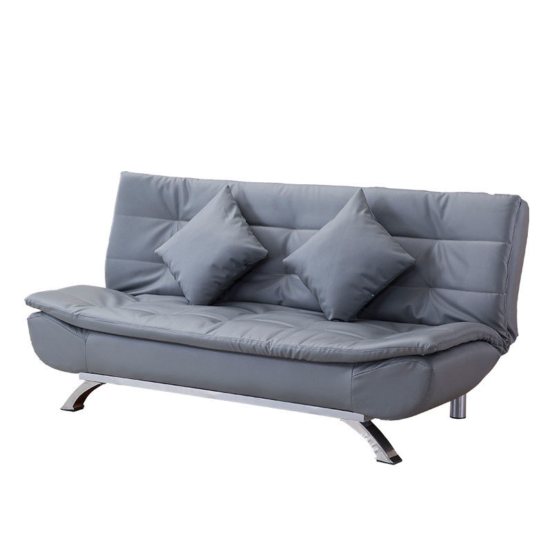 O falso cobre o Futon de dobramento Sofa Bed With 2 descansos